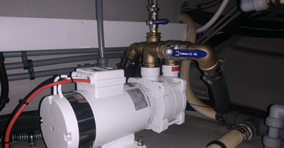 Installation de pompe incendie